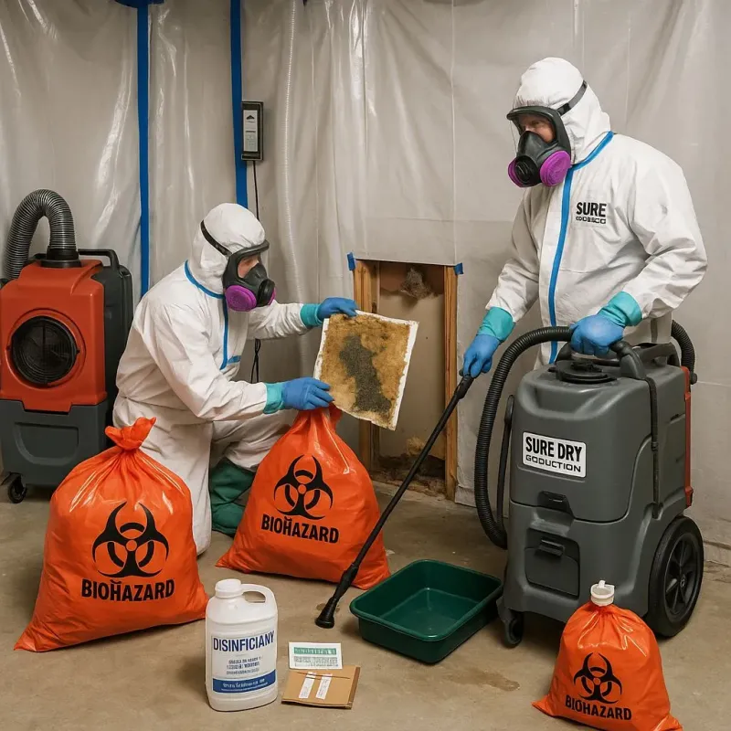 Contaminated Water Handling Protocols process in Mount Oliver, PA