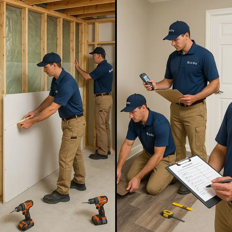 Repairs and Reconstruction process in Mount Oliver, PA